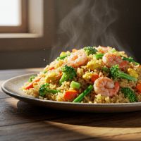 Veg. Hong Kong Fried Rice