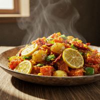 Veg. Lemon Chilli (Dry)