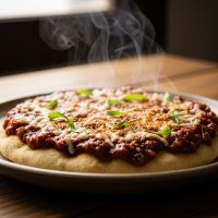 Veg. Manchurian Cheese Pizza (7 Inch)