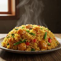 Veg. Mangolian Rice (Full)