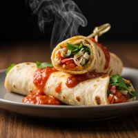 Veg. Mayonnaise Paneer Frankie