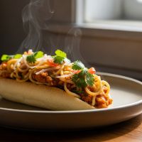 Veg. Noodles Frankie