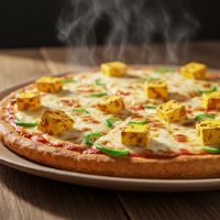 Veg. Paneer Cheese Pizza (7 Inch)