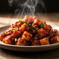Veg. Potato Chilly (Full)