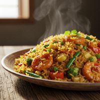 Veg. Schezwan Fried Rice