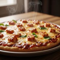 Veg. Schezwan Paneer Cheese Pizza (7 Inch)