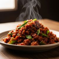 Veg. Soyabeen Chilly (Full)