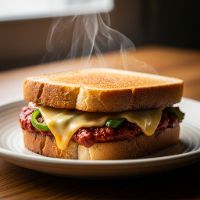 Veg. Tandoori Cheese Sandwich