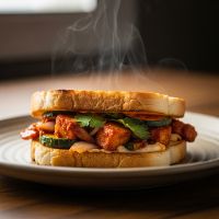 Veg. Tandoori Toast Sandwich