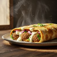 Veg Falafel Shawarma (Small)