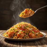 Veg. Garlic Manchurian (Half)