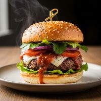 Veggie Mexican Delight Burger