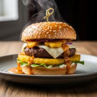 Veg Golden Crispy Aloo Tikki Burger