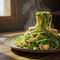 Veg. Green Hand Noodles