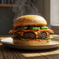 Veg Jalapeno Burger
