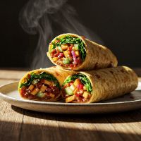 Veg Korean Wrap