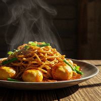 Veg. Manchow Soup (Half)