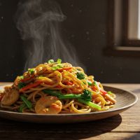 Veg Noodles Half