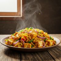 Veg. Paneer Bhel (Half)