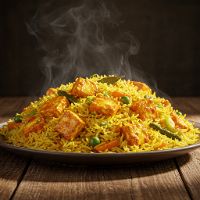 Veg Paneer Dam Biryani 1 KG