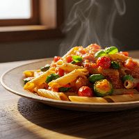 Veg Red Sauce Pasta