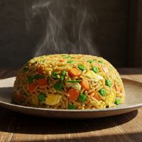 Veg Rice Half
