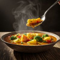 Veg. Royal Soup (Half)