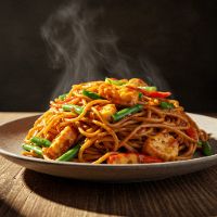 Veg. Schezwan Choupsuey (Half)