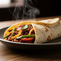 Veg Sizzing Schewan Wrap