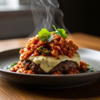 Veg Tandori Bliss Burger