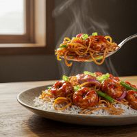 Veg. Triple Schez. Choupsuey (Half)