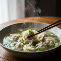 Veg Wonton Soup