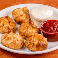 Chicken Cheese Momo Fry