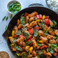Chicken thai Chilly Basil