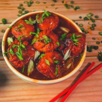 Corn Whoal Wheat Momo Gravy