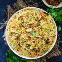 Veg. Hyderabadi Biryani