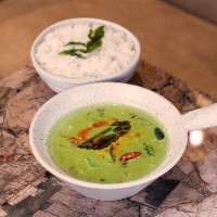 Thai Curry with Jasmine Sticky Rice (Red/Green) [Prawns]