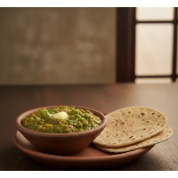 Bhaaji + 2 Chapati or 1 Bhakari