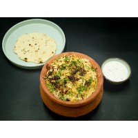 Paneer Tikka Dum Biryani