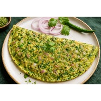 Green masala double omolette (pav 2 pcs)
